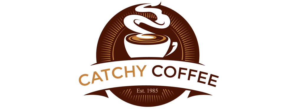 Catchy Coffee Logo - Created by Roe Design